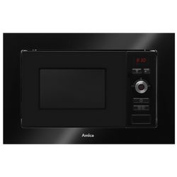 Mikrovalna pećnica Amica AMMB20E1GB (ugradbena, grill mikrovalna pećnica, 20 L, 800 W crna)
