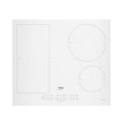 Ploča za kuhanje Beko HII64200FMTW (bijela, ugradbena, 60 cm, indukcijska ploča, 4 zone)