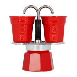 Aparat za kavu BIALETTI Mini Express (sa 2 šalice) crvena