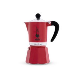 Lonac BIALETTI Rainbow Moka crvena