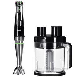 Potopni mikser BRAUN MultiQuick 9 MQ 9187XLI (crna, nehrđajući čelik, kapacitet 0.6 L, snaga 1200 W)