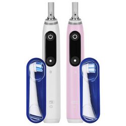 Električna četkica za zube BRAUN Oral-B iO6 DuoPack (bijela/roza)