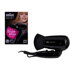 Sušilo za kosu BRAUN HD130 (crna, 1200 W)