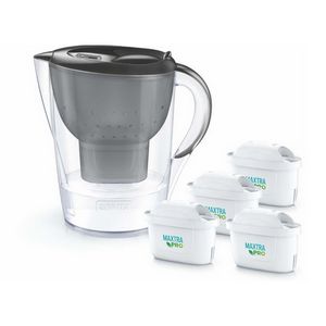 Dzbanek filtrujący Brita Marella+4 wkłady MaxtraPro PP (2,4l; grafitowy)
