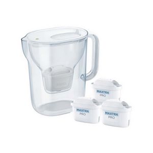 Dzbanek filtrujący Brita Style Essential+3 wkłady MaxtraPro PP (biały)