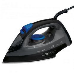 Glačalo CLATRONIC DB 3703 ( suho i parno, nehrđajuća ploča, 1800 W ) crno, sivo