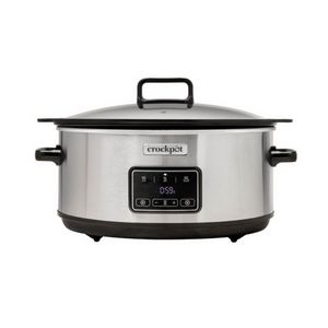 Crock-Pot CSC112X 6.5-litre slow cooker (silver)