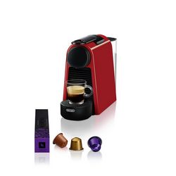 Aparat za kavu DeLONGHI Essenza Mini EN 85.R (potpuno automatski, kapsule, 0.6 L, crvena)