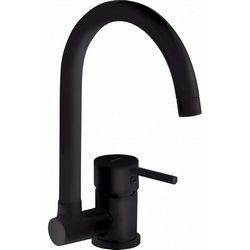 KITCHEN MIXER WITH FOLDING SPOUT DEANTE BLACK ASTER