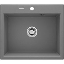 1-BOWL GRANITE SINK DEANTE GREY METALLIC ANDANTE