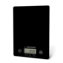 Elektronska kuhinjska vaga ESPERANZA EKS002K (stolna, pravokutna) crna