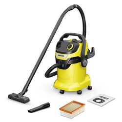 Usisavač KARCHER WD 5 V-25/5/22 (bubanj, suho i mokro, 25 L, 1100 W crna i žuta boja)