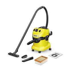 Usisavač KARCHER WD 4 P V-20/5/22 (crna, žuta, 20 L, 1000 W)