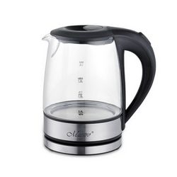 Električni čajnik MAESTRO model MR062 (boja crna, transparentna, snaga 1630W, kapacitet 1.2L)
