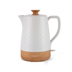 Maestro MR-076 electric kettle 1.8 L 1800 W White, Wood