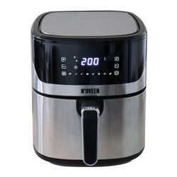 Friteza na vrući zrak NOVEEN AF550 (6.5 l, 1600 W) crno-srebrna