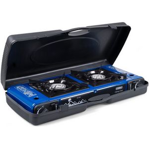 PROMIS 2-burner gas camping stove