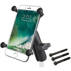 Set za montažu velikog mobitela na stezaljku upravljača motora RAM Mounts X-Grip