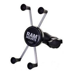 Set za montažu velikog mobitela na vilicu motora RAM Mounts X-Grip