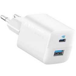 Punjač ANKER 323 1xA 1xC 33W (bijeli, 1x USB-A, 1x USB-C, 33W)