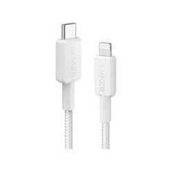 Kabel USB-C na Lightning ANKER 322 (1.8m, pleteni) bijela