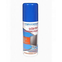 Set za čišćenje opreme ESPERANZA ES101 (LCD/TFT/Plasma, pjena za čišćenje, 100 ml)