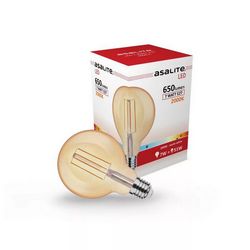 Žarulja ASALITE LED filament 7W G95 (E27, 2000K, 650lm)