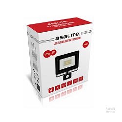 LED reflektor ASALITE 10W (4500K, 800Lm + senzor)