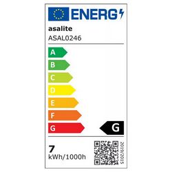 LED stolna lampa ASALITE (7W, 450lm, CCT, bežična, USB) crna