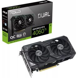 Graphics card ASUS GeForce RTX 4060 Ti DUAL OC, 8GB GDDR6, PCI-E 4.0