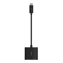 Belkin USB-C to HDMI + Charge Adapter - crna (60W PD) - crna