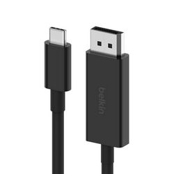 Belkin Cable USB-C to DisplayPort 1.4 - 2M - crna