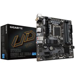 GIGABYTE Mainboard Desktop B760M DS3H AX DDR4 (LGA1700, 4x DDR4, 1xD-Sub, 1xHDMI, 2xDP, 2.5GLAN, Wi-Fi 6E 802.11ax, 1x PCI Express x16 4.0, 2x PCI Express x1 3.0, 2xM.2, 4xSATA3, 1x USB Type-C, 5x USB