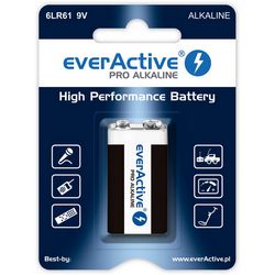 Alkalna baterija everActive Pro 6LR61 9V (R9*)