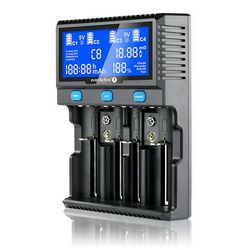 Punjač everActive UC-4200 za cilindrične Li-ion i Ni-MH baterije