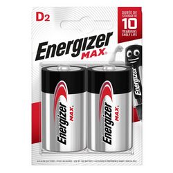 Baterija ENERGIZER MAX LR20 D (eko pakiranje, 2 kom)