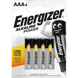 Baterija ENERGIZER ALKALINE POWER AAA LR03 (4 komada)