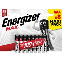 Baterije ENERGIZER MAX AAA LR03 (8 komada, eko)