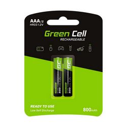 Punjačka baterija za kućanstvo GREEN CELL GR08 (AAA, Nikl-metal hidrid (NiMH))