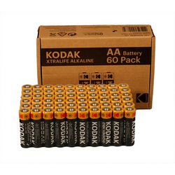 Baterija za kućanstvo Kodak XTRALIFE (alkalna, AA, 60 komada)