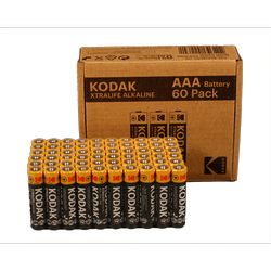 Baterija za kućanstvo Kodak XTRALIFE (alkalna, AAA, 60 komada)