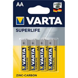 Baterija za jednokratnu upotrebu VARTA SUPERLIFE AA (cink-karbon)