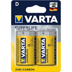 Baterija za kućanstvo VARTA R20 D (cink-karbon)