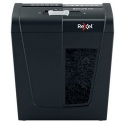 Uništavač papira REXEL Secure S5 (rezanje na trake, 70 dB) crni