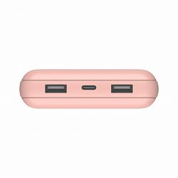Belkin BOOST CHARGE (20000 mAH) Power Bank - USB-A & C 15w - Rose Gold