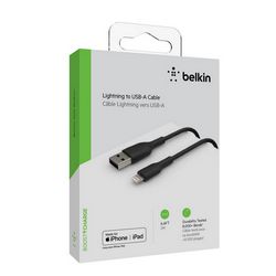 Belkin BOOST CHARGE USB-A to Lightning Cable, PVC - 2M - crna