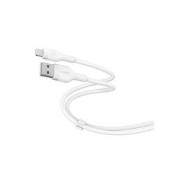 Belkin BOOST CHARGE Silicone cable USB-A to Lightning - 3M - White