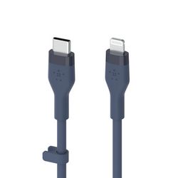 Belkin BOOST CHARGE Silicone cable USB-C to Lightning - 3M - Blue