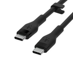 Belkin BOOST CHARGE Silicone cable USB-C to USB-C 2.0 - 3M - crna