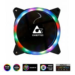 Ventilator s RGB RAINBOW osvjetljenjem Chieftec (120mm)